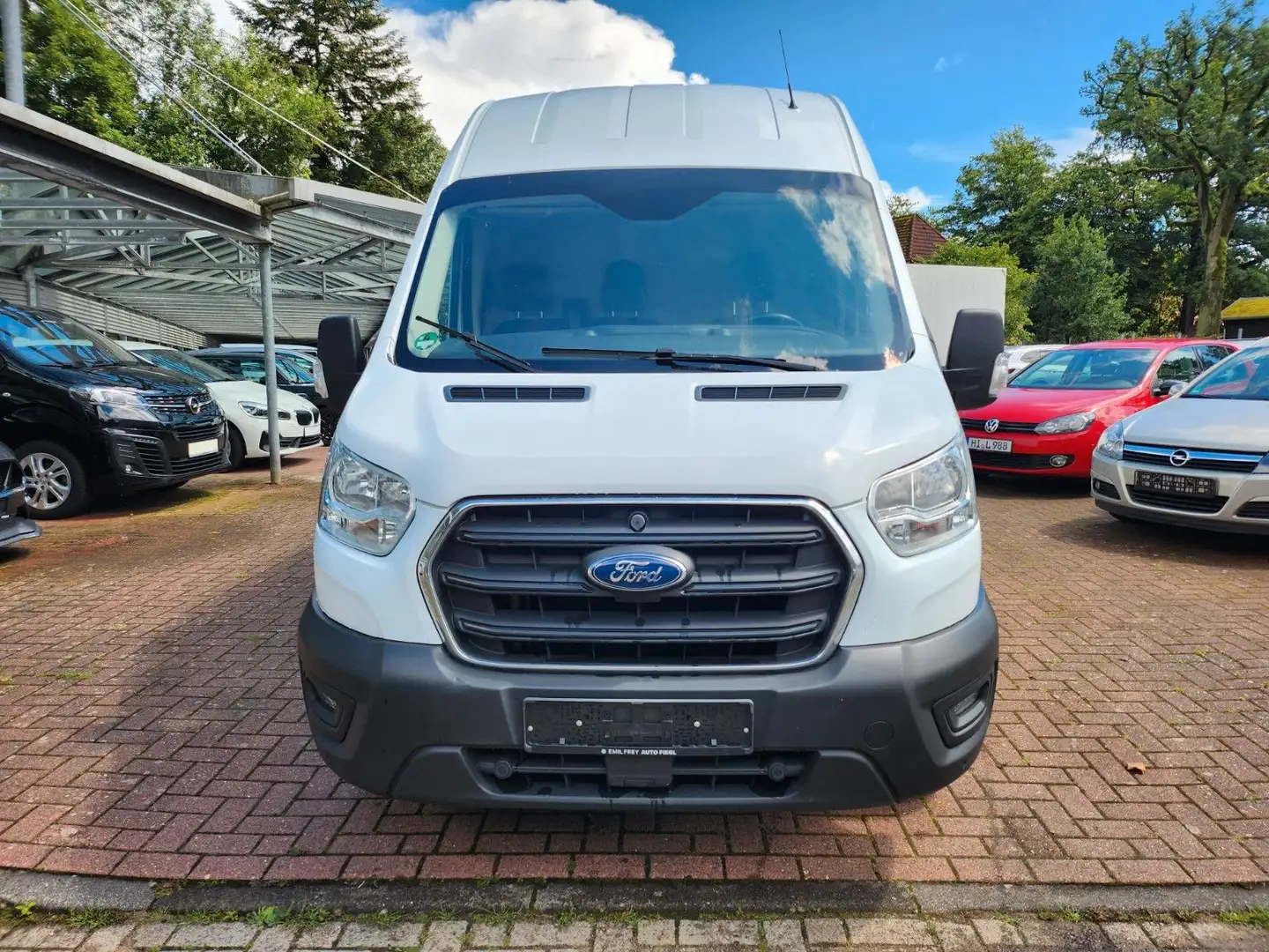 Ford Transit Kasten 350 Klima Express-Line Paket Blanc - 1