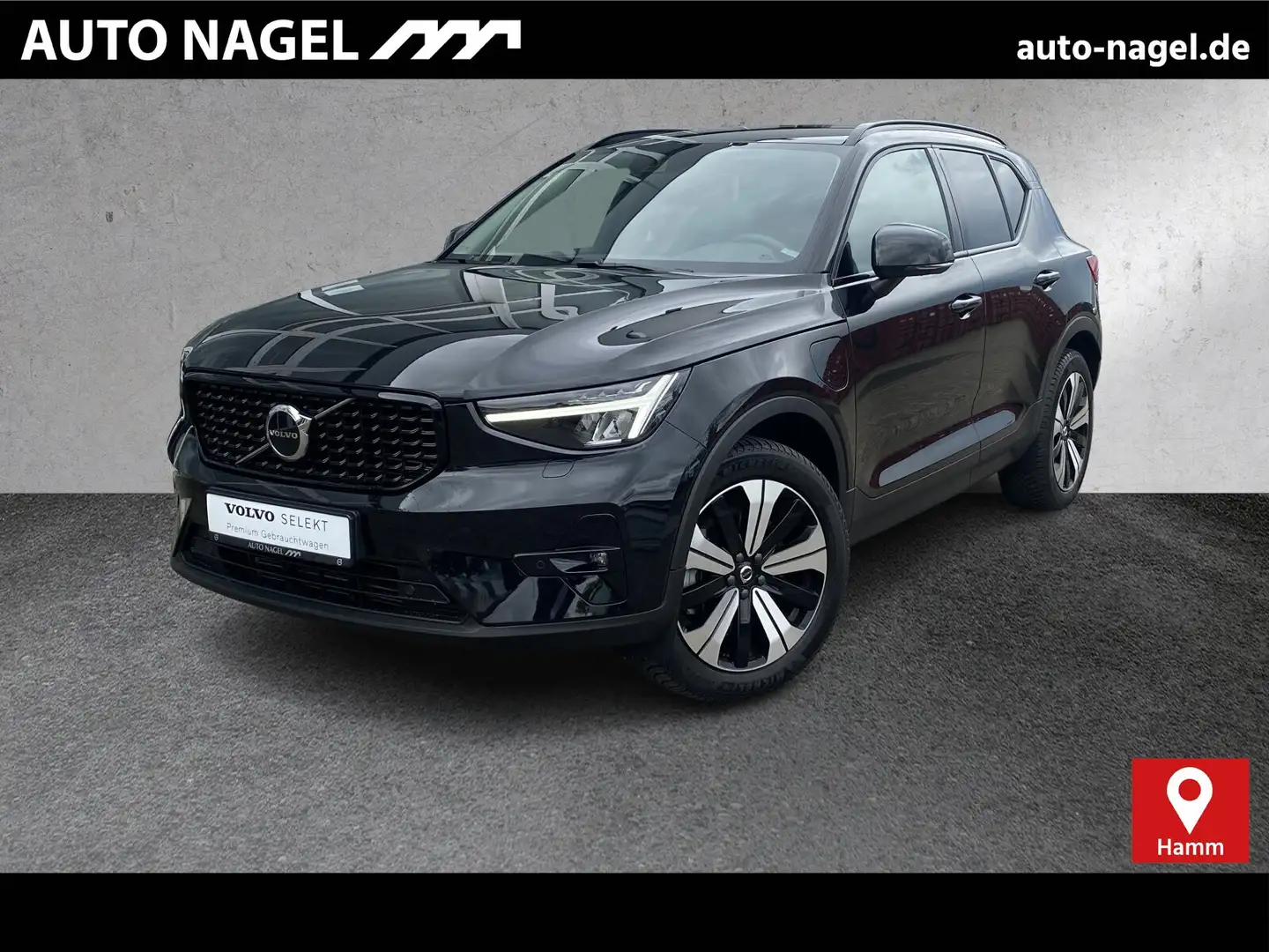 Volvo XC40 XC40 T5 Recharge Plus Dark Plug-In LEDER|LED|CAM Schwarz - 1