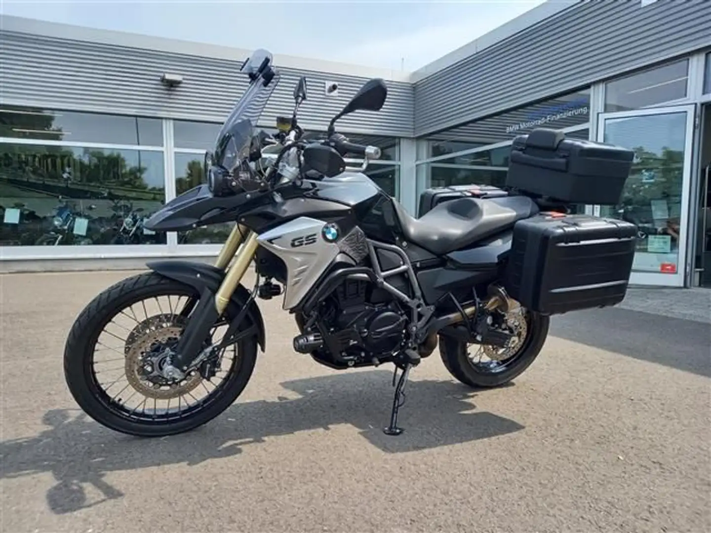 BMW F 800 GS mit Wilbers-Fahrwerk! Чёрный - 1