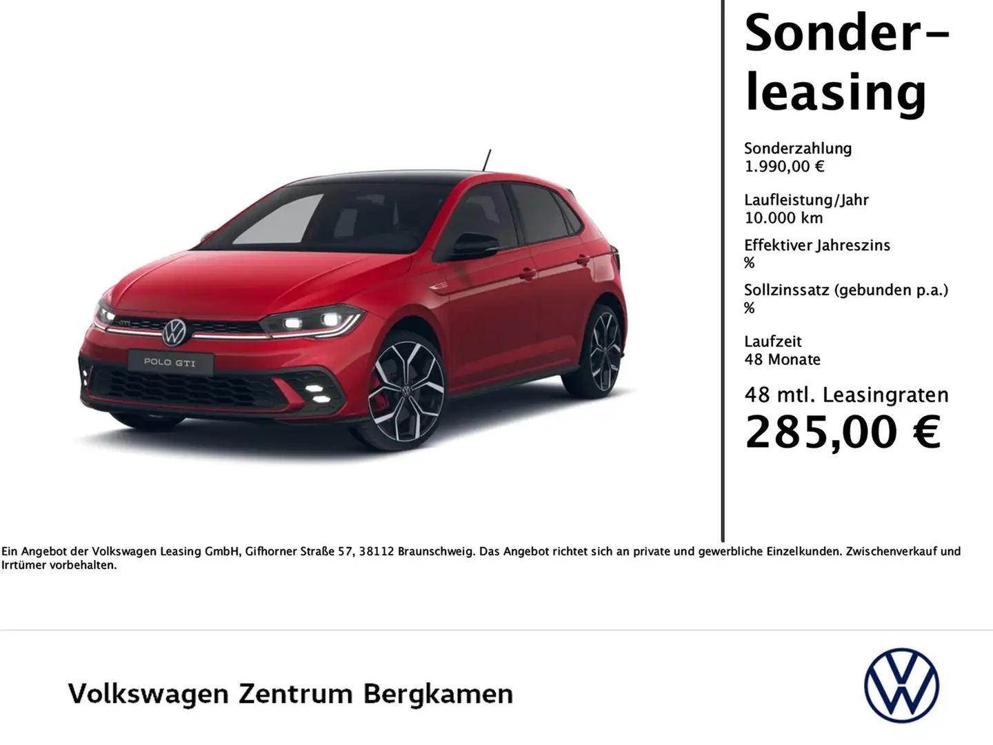 Volkswagen Polo GTI NAVI BEATS CAM MATRIXLED LM18 Rood - 1