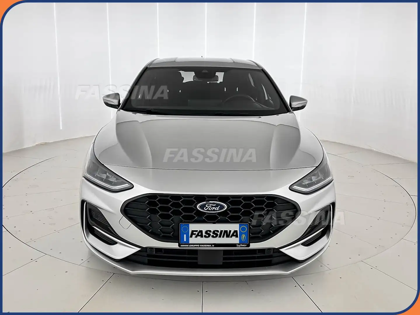 Ford Focus 1.0 EcoBoost Hybrid 125 CV 5p. ST Line Zilver - 2