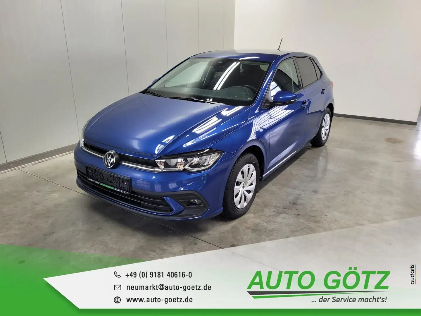 Volkswagen Polo Life Navi*LED*Tempomat*Kamera*LichtAssist*Induktiv Modrá - 1