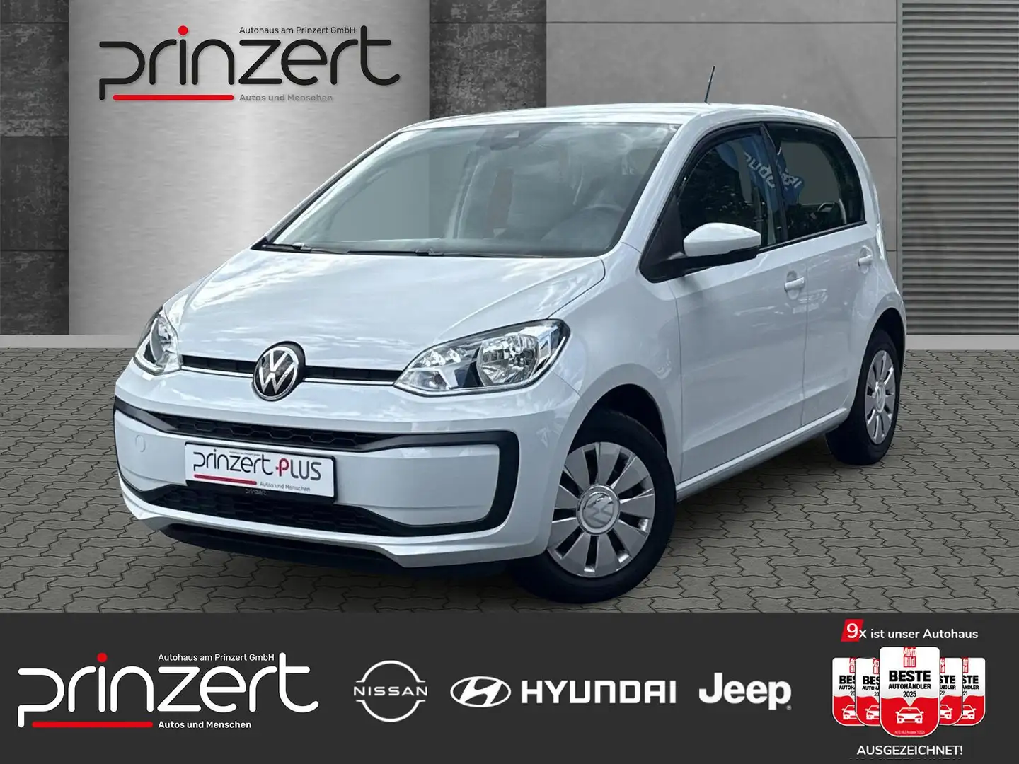 Volkswagen up! "Basis" Fahrassistenz-Paket*Klima*Allwetter Weiß - 1
