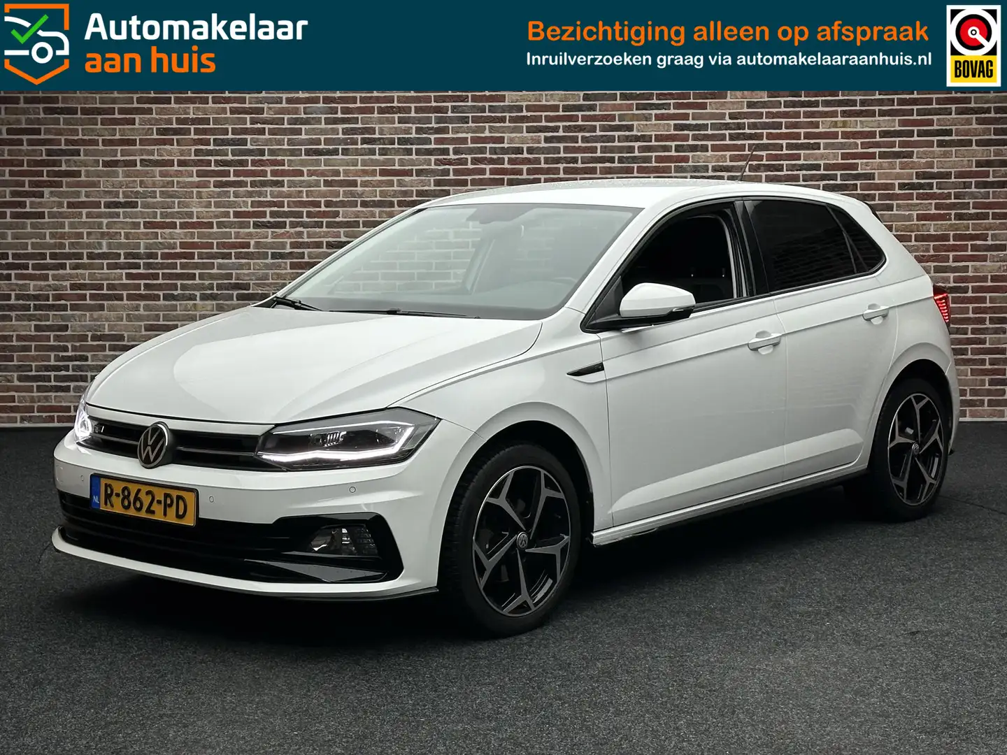 Volkswagen Polo 1.0 TSI Highline Business R Navi Stoelverwarming D Weiß - 1
