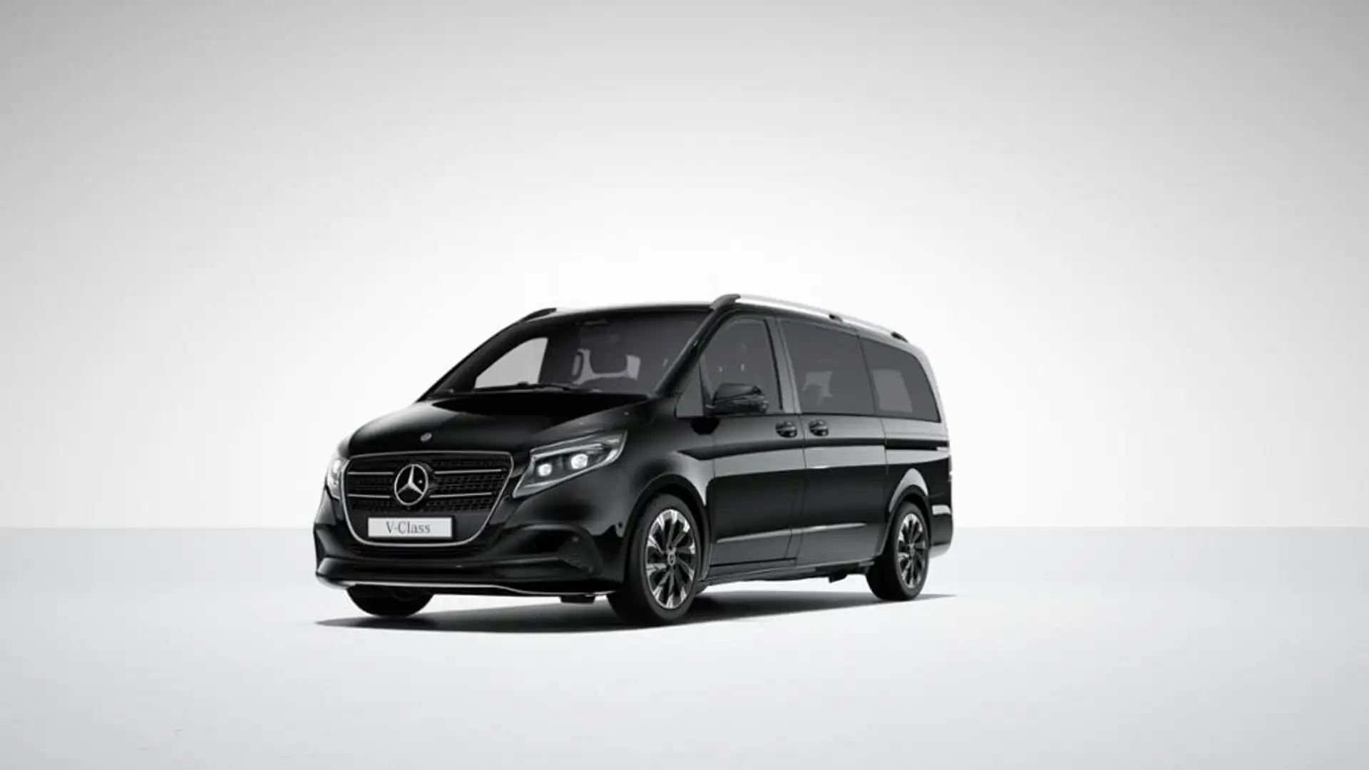 Mercedes-Benz V 300 Style 4x4 MULTIBEAM/Sthz/AHK/DISTRONIC/360 Schwarz - 1
