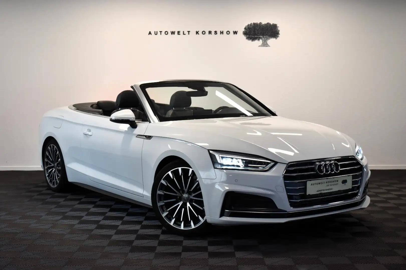 Audi A5 Cabrio 3xS-LINE*KAMERA*VIRTUAL*KEYLESS*3-ZONE Blanc - 1