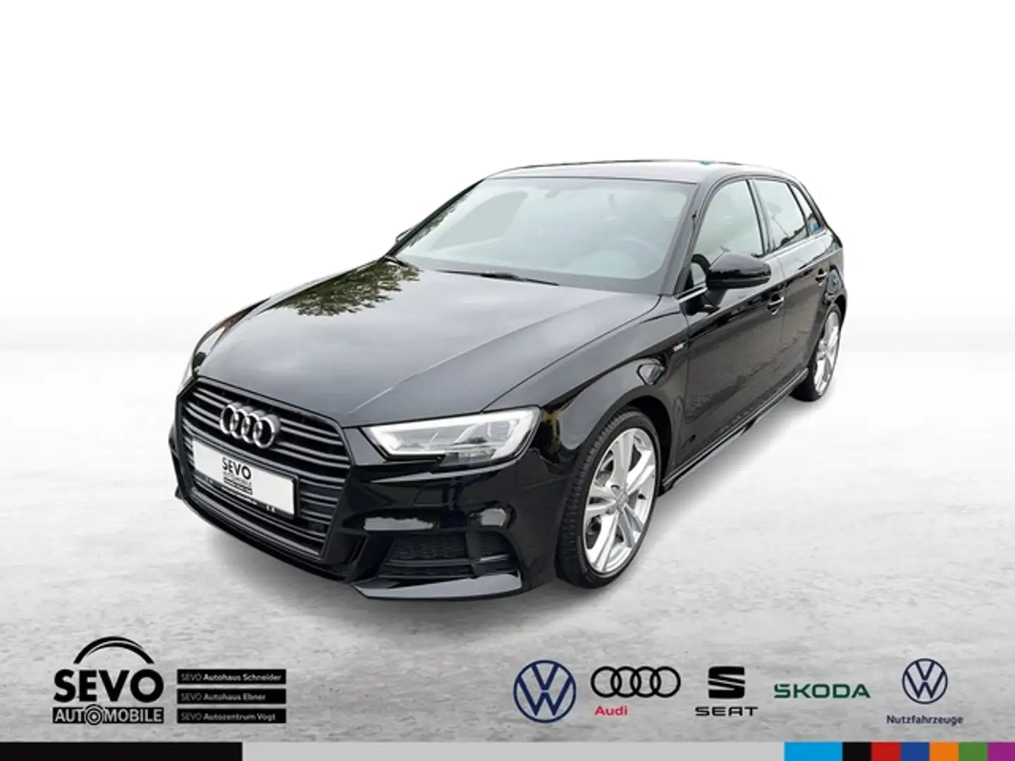 Audi A3 Sportback 1.5 TFSI sport Schwarz - 1