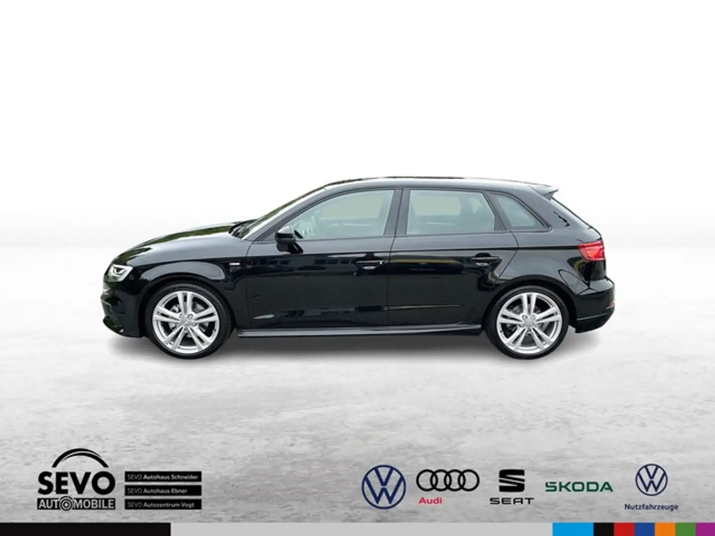 Audi A3 Sportback 1.5 TFSI sport Schwarz - 2