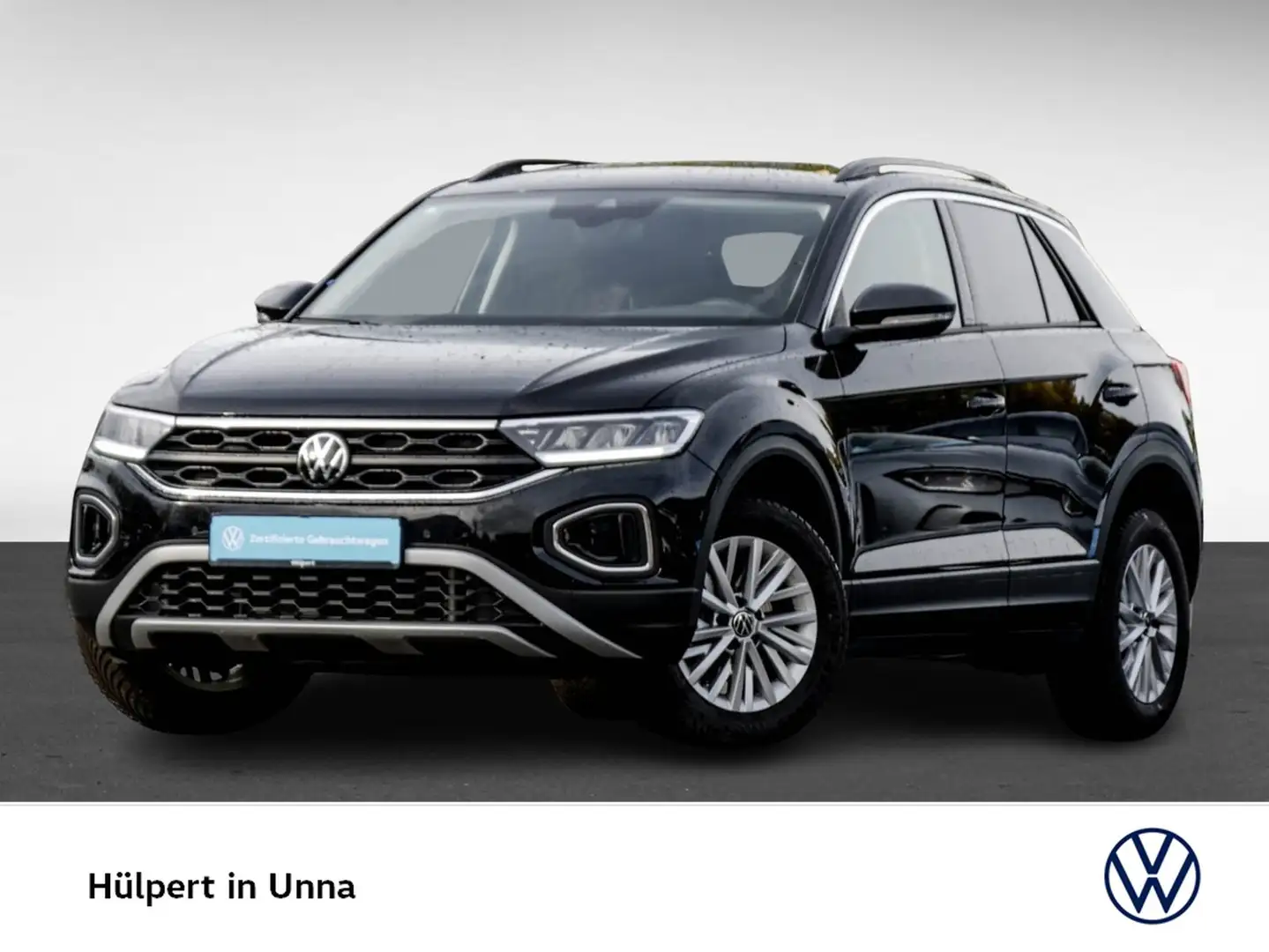 Volkswagen T-Roc 1.0 LIFE NAVI ALU CARPLAY SITZHEIZUNG LED Negro - 2