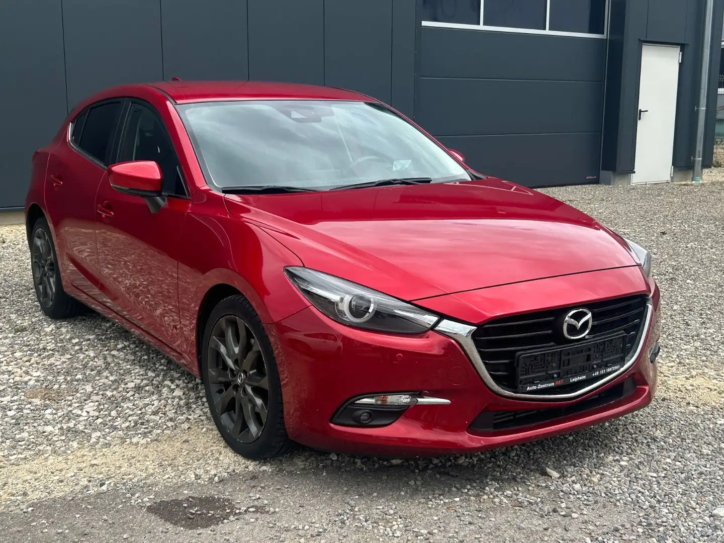 Mazda 3 Lim. Exclusive-Line HEAD-UP LEDER LED SHZ BHL Rouge - 1