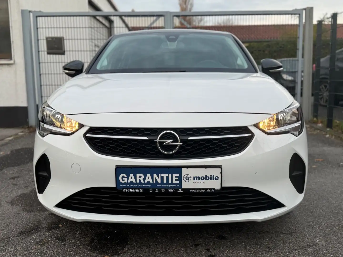 Opel Corsa F Edition TEMP * SPURHALTE ASS.* LENKRD HZ Weiß - 1