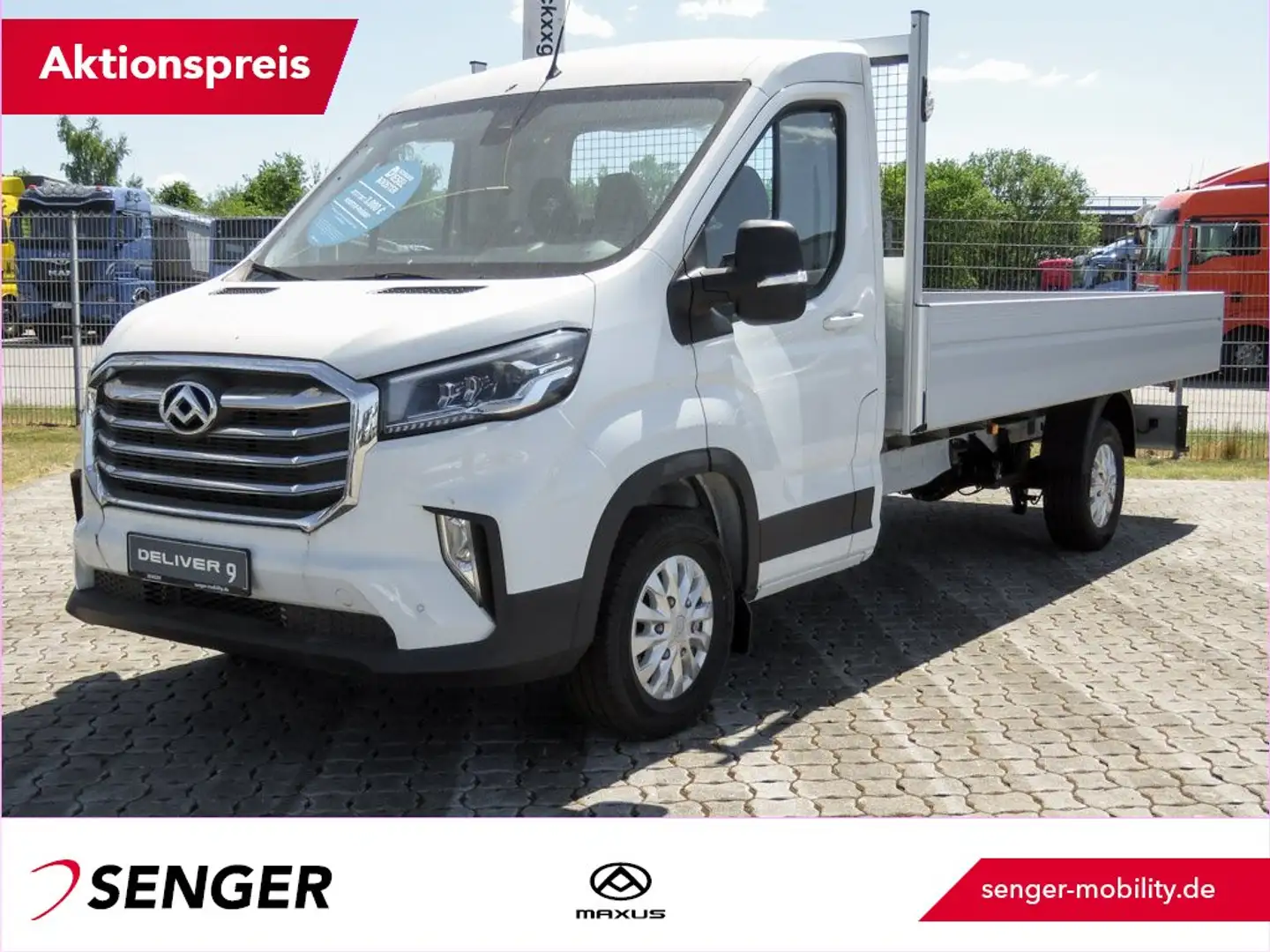 Maxus Deliver 9 Pritsche L4 Luxury LED Klimaanlage Blanc - 1