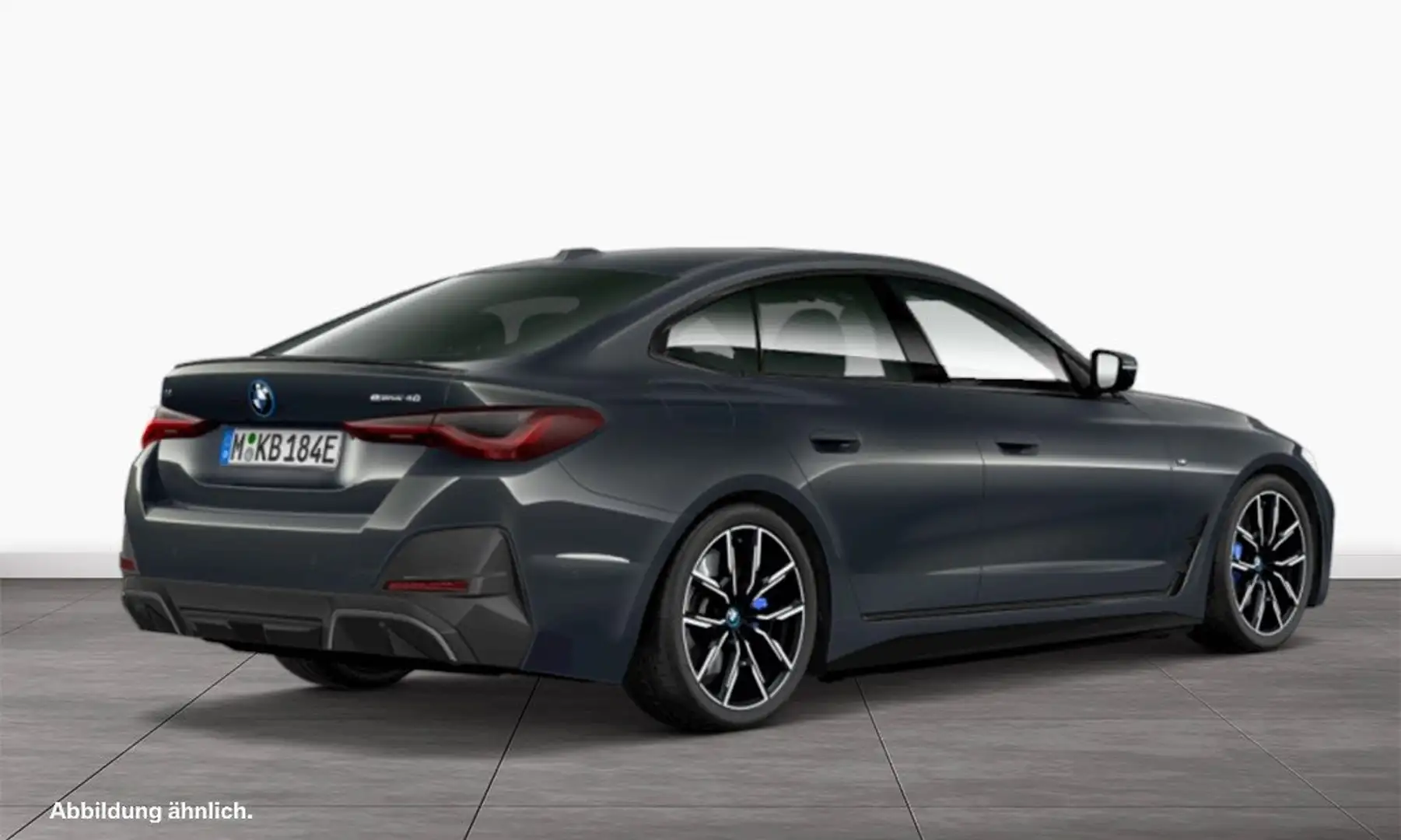 BMW i4 eDrive40 Gran Coupé Sportpaket HK HiFi DAB Grau - 2