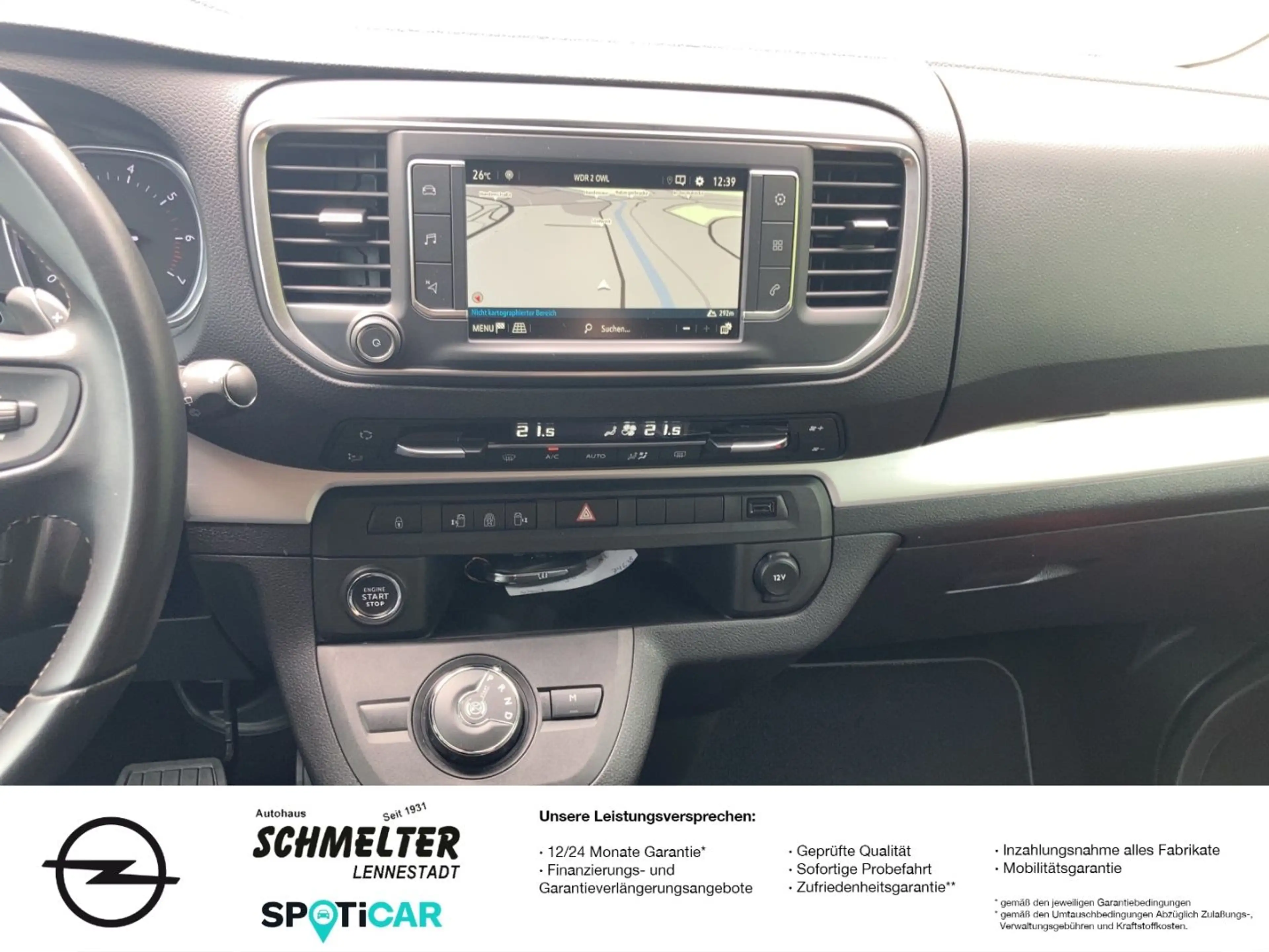 Opel Zafira Life Tourer XL Leder 7 Sitzer Navi Kamera — photo 12