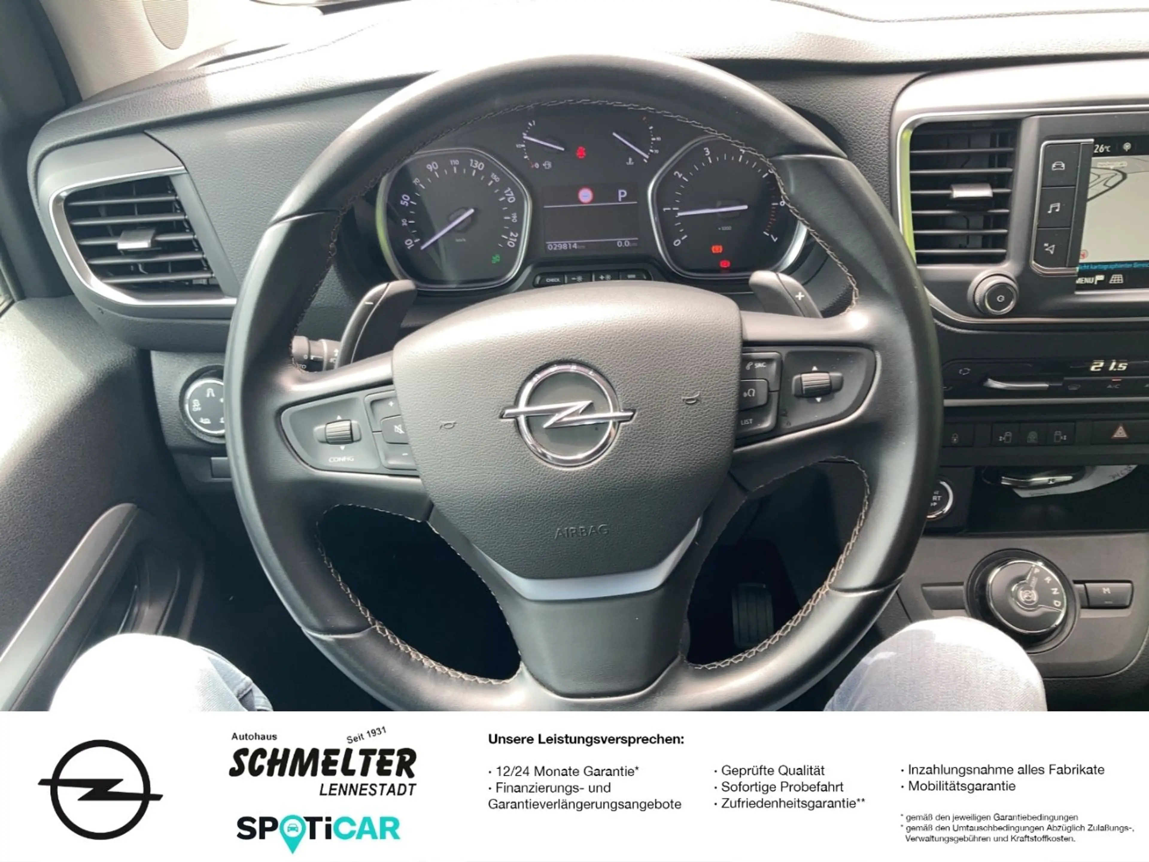 Opel Zafira Life Tourer XL Leder 7 Sitzer Navi Kamera — photo 13