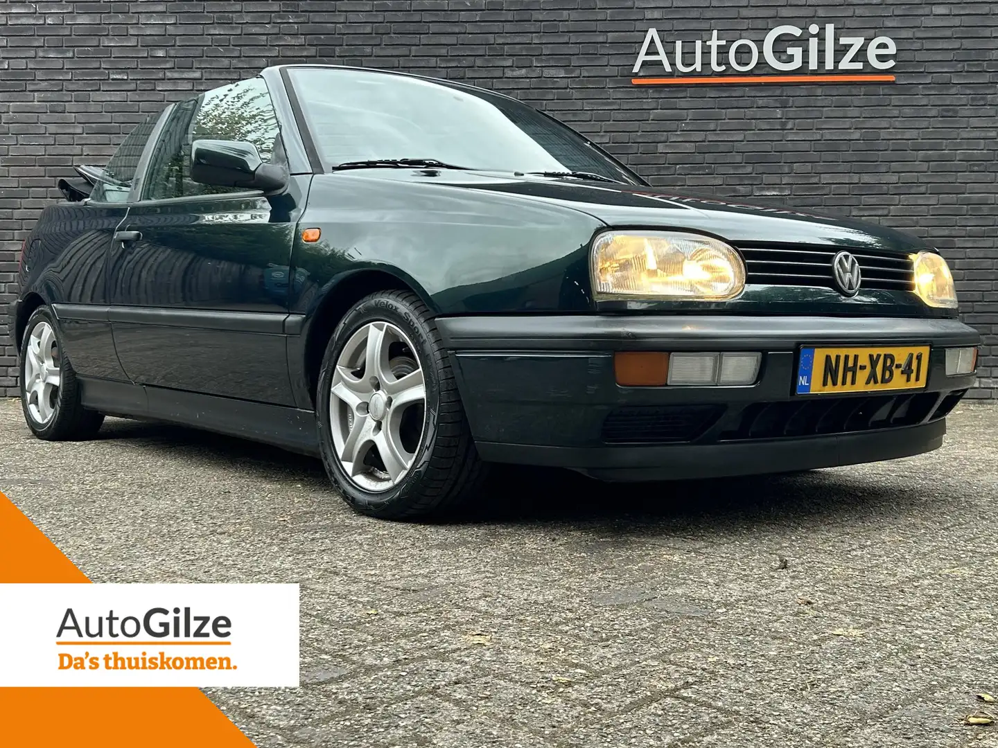 Volkswagen Golf Cabriolet 1.8 l Originele Kilometers l Nieuwe APK Verde - 1