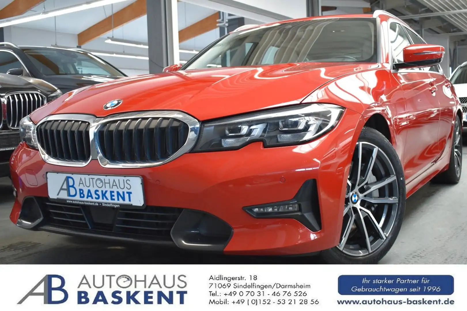 BMW 330 i Touring SPORT LINE*LEDER*SHZ*LED*AHK*ACC* Rouge - 1