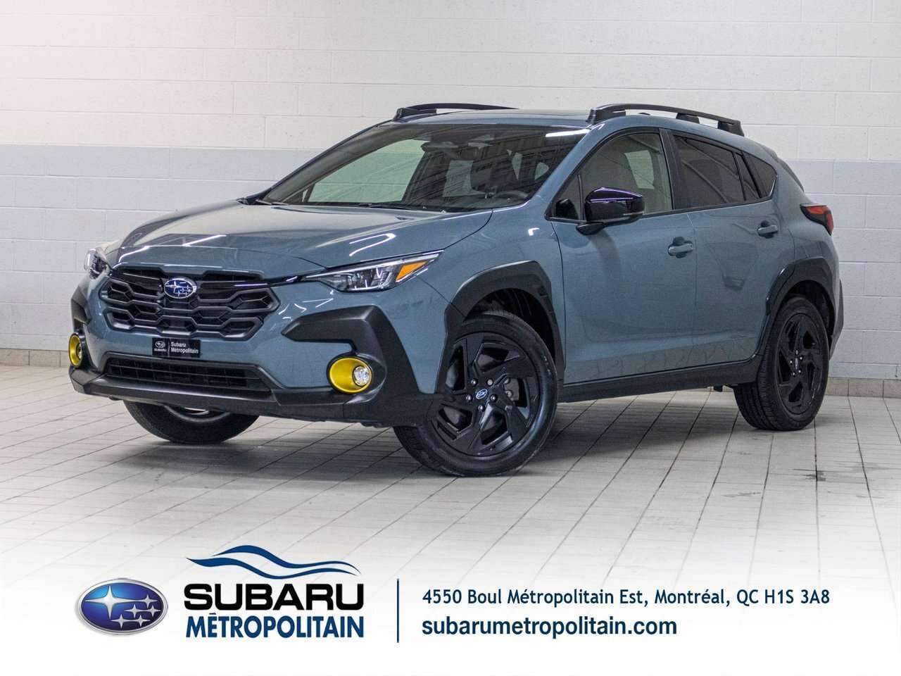 2025 Subaru Crosstrek ONYX, 2.5L, TOIT, CARPLAY, ECRAN 11.6, BANCS CHAUF