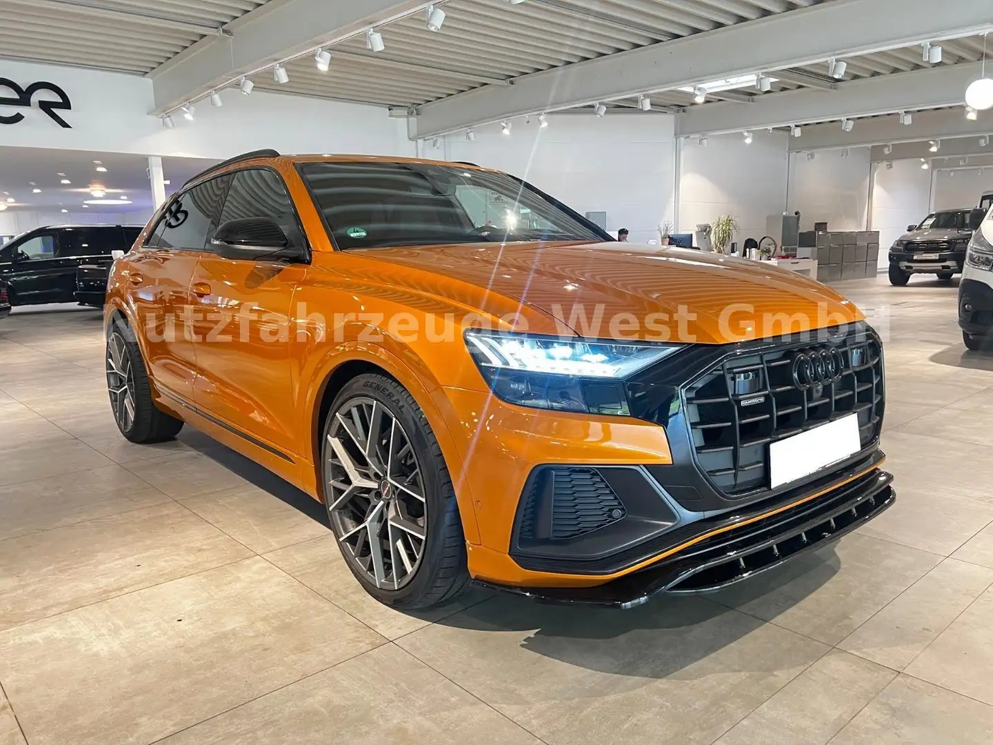 Audi Q8 50 TDI quattro S-Line Plus *Garantie*Matrix Pomarańczowy - 2