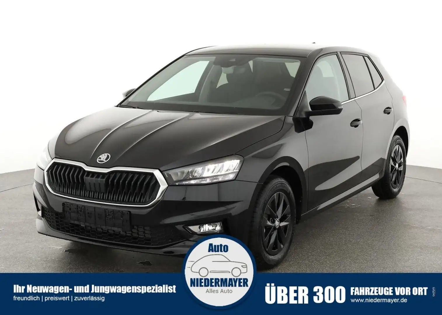 Skoda Fabia 1.0 TSI Selection, Winter, Climatronic, 15-Zoll, L Schwarz - 1