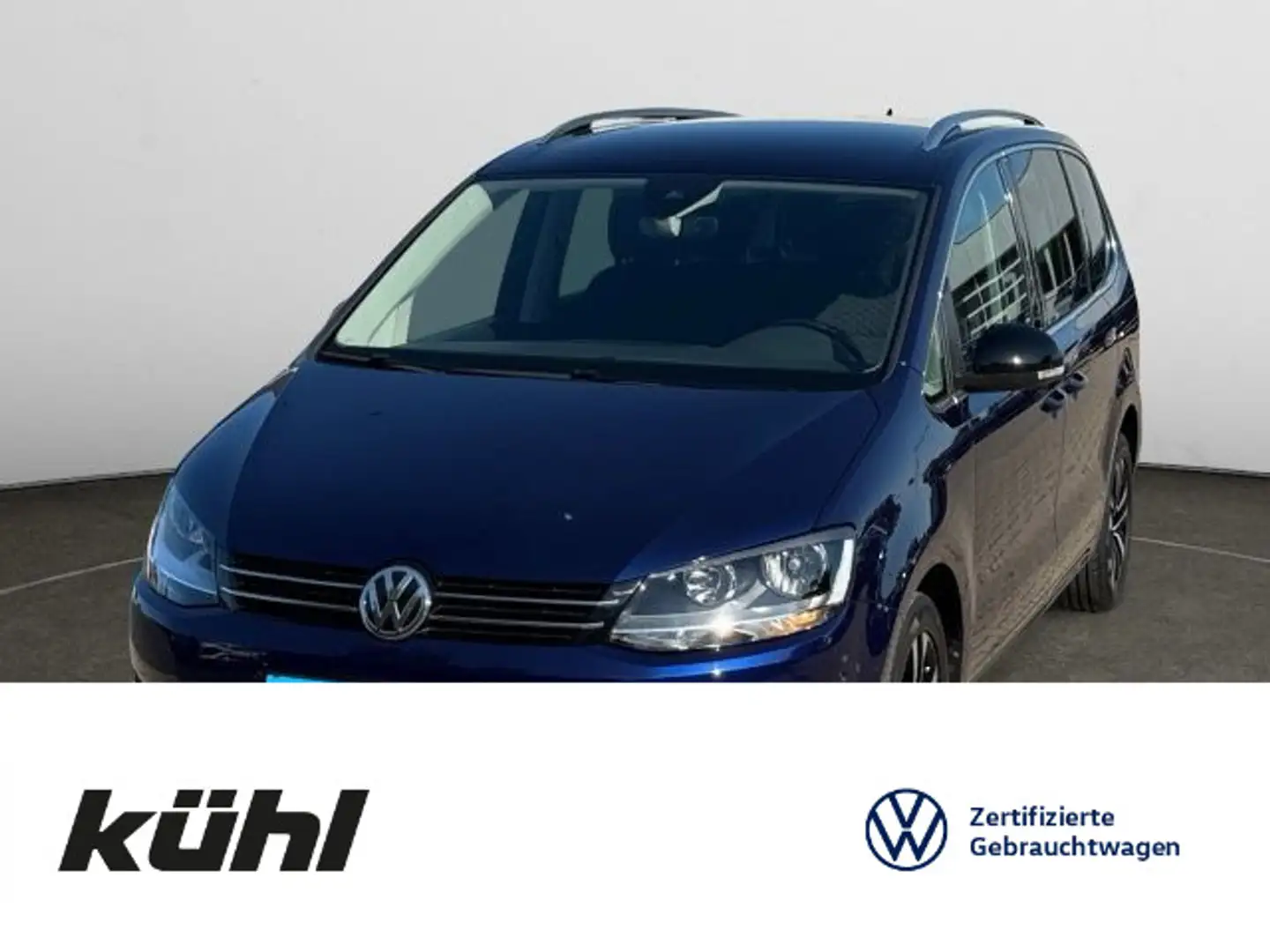 Volkswagen Sharan 2.0 TDI 7. Sitzer IQ.DRIVE Navi,Standhz., Niebieski - 1