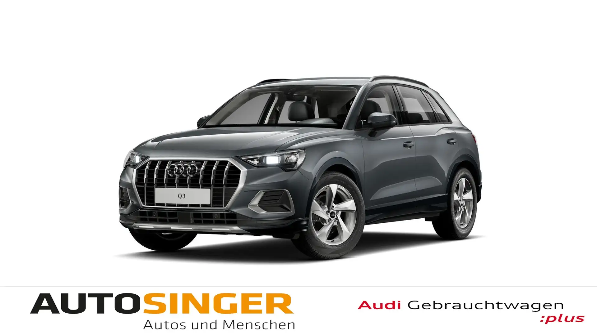 Audi Q3 advanced 35 TFSI S tronic *AHK*ACC*LED*NAVI* Grau - 1