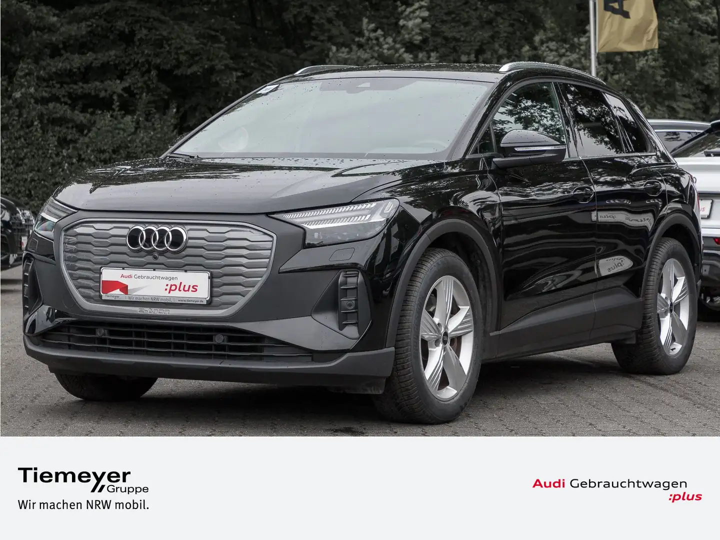Audi Q4 e-tron 40 S LINE NAVI+ MATRIX KAMERA GJR Schwarz - 1