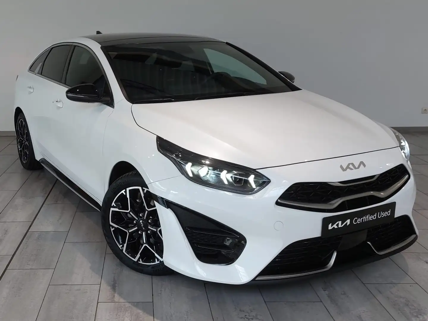 Kia ProCeed / pro_cee'd GT LINE 1.0T-GDi ISG 120CV*GPS*CAMERA*LED*MI CUIR* Wit - 2