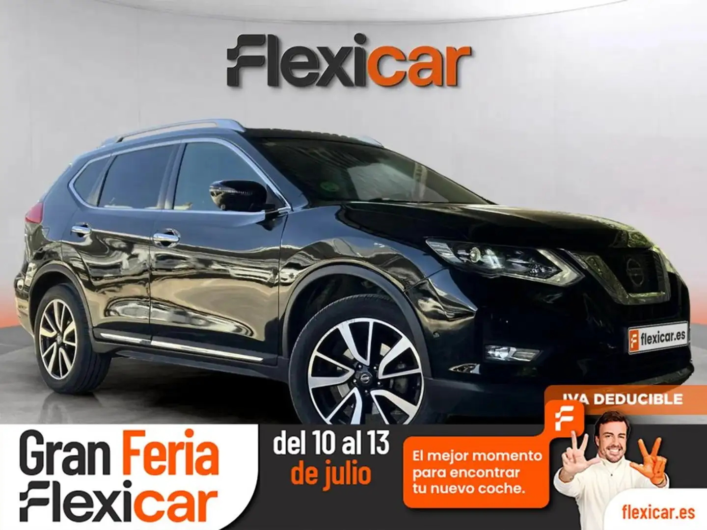 Nissan X-Trail 7 Pl. DIG-T 120 kW (163 CV) N-CONNECTA Negro - 1