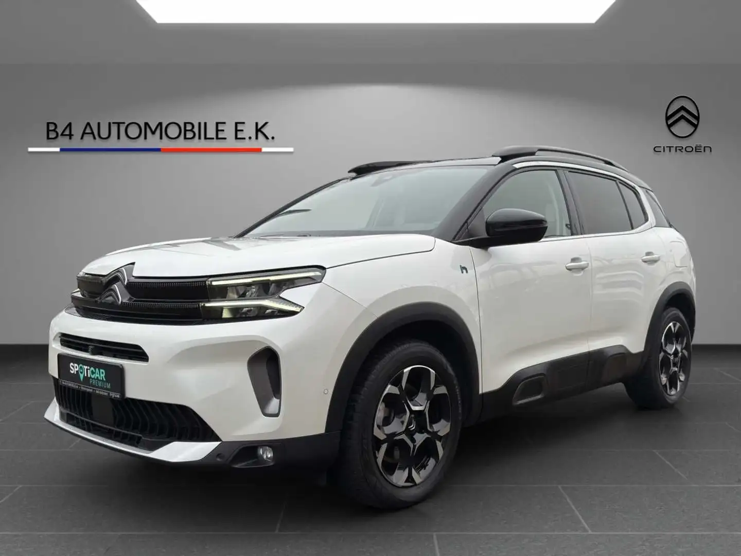 Citroen C5 Aircross Hybrid 225 ë-EAT8 SHINE mit LEDER Weiß - 1