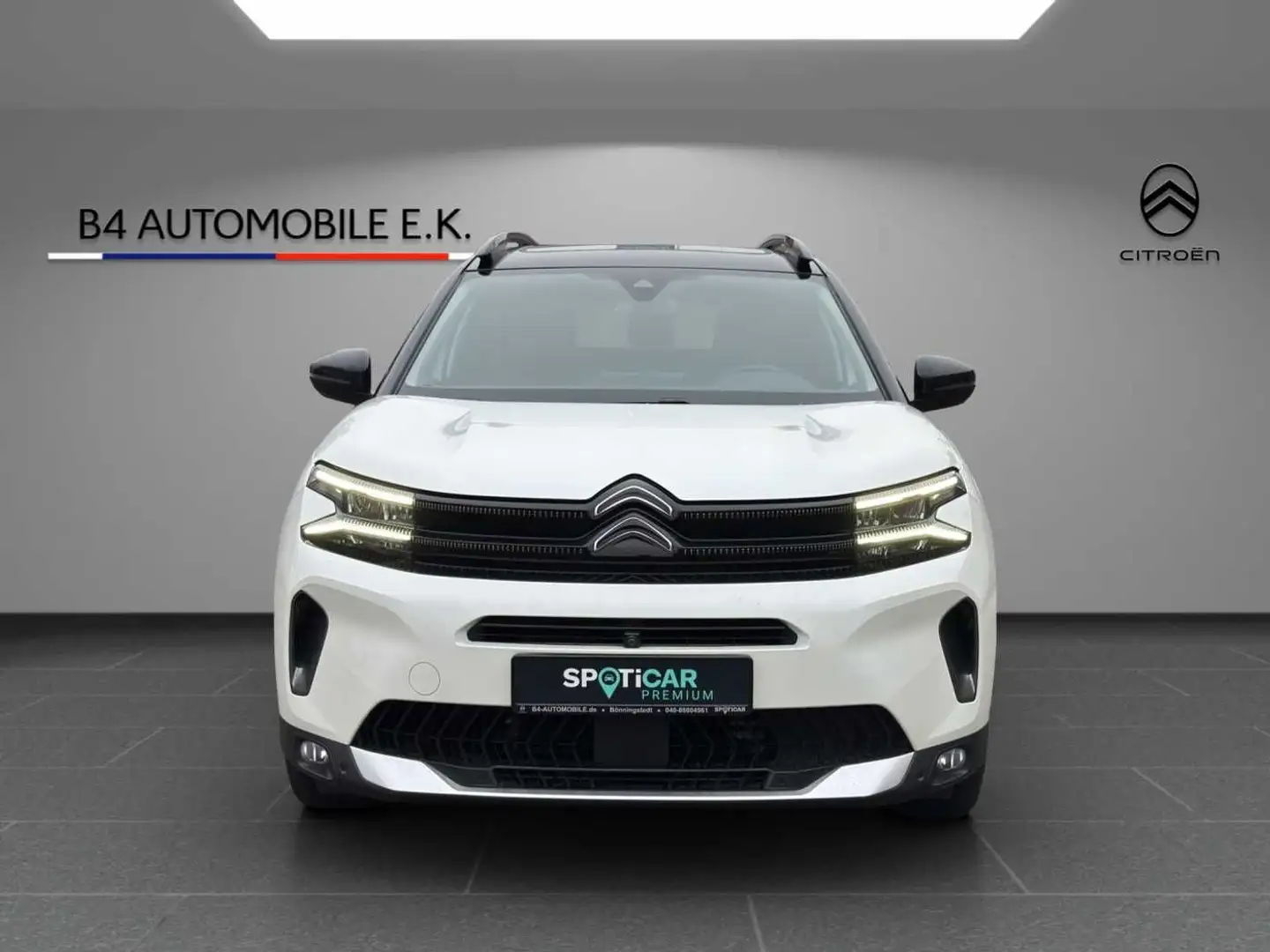 Citroen C5 Aircross Hybrid 225 ë-EAT8 SHINE mit LEDER Weiß - 2
