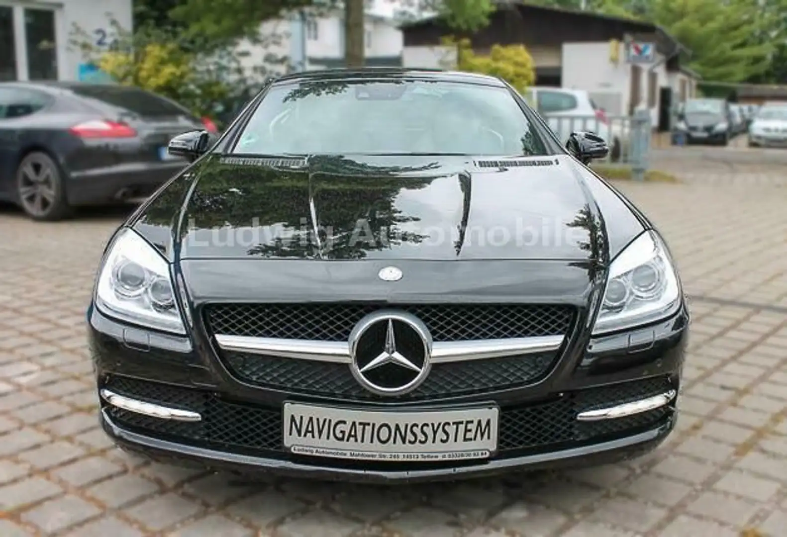 Mercedes-Benz SLK 200 BE KLIMA*NAVI*AUT*Leder Schwarz - 2