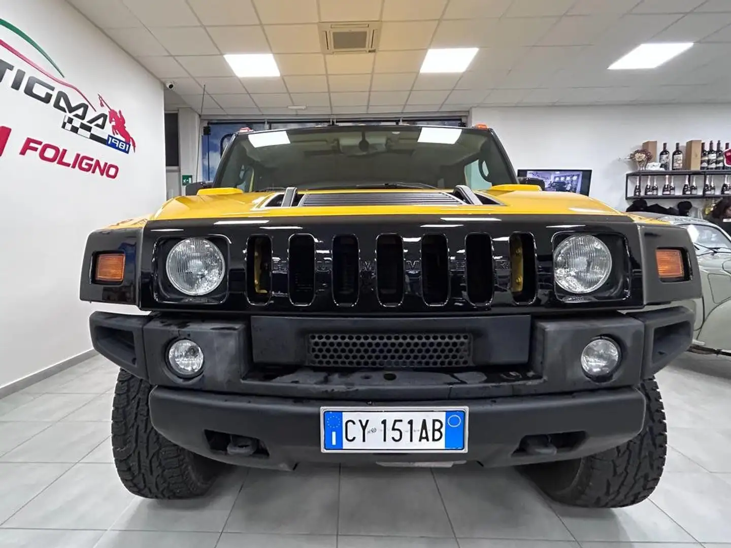 HUMMER H2 6.0 V8 Luxury auto Sárga - 2