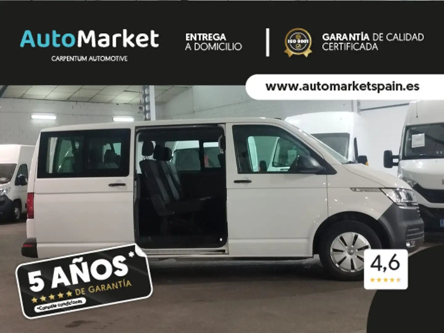 Volkswagen T5 Caravelle 2.0TDI Batalla Corta 81kW Modrá - 2