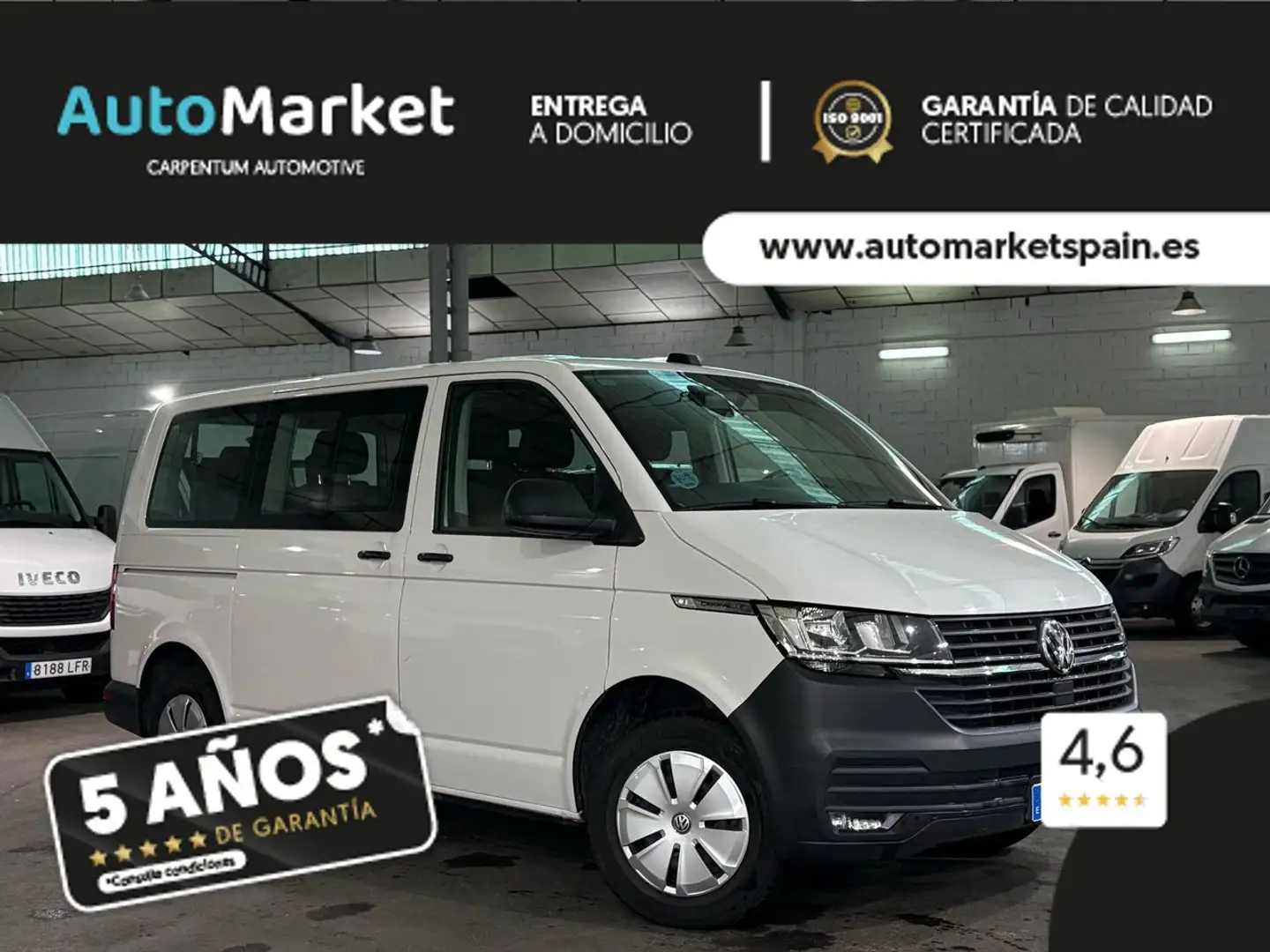 Volkswagen T5 Caravelle 2.0TDI Batalla Corta 81kW Modrá - 1