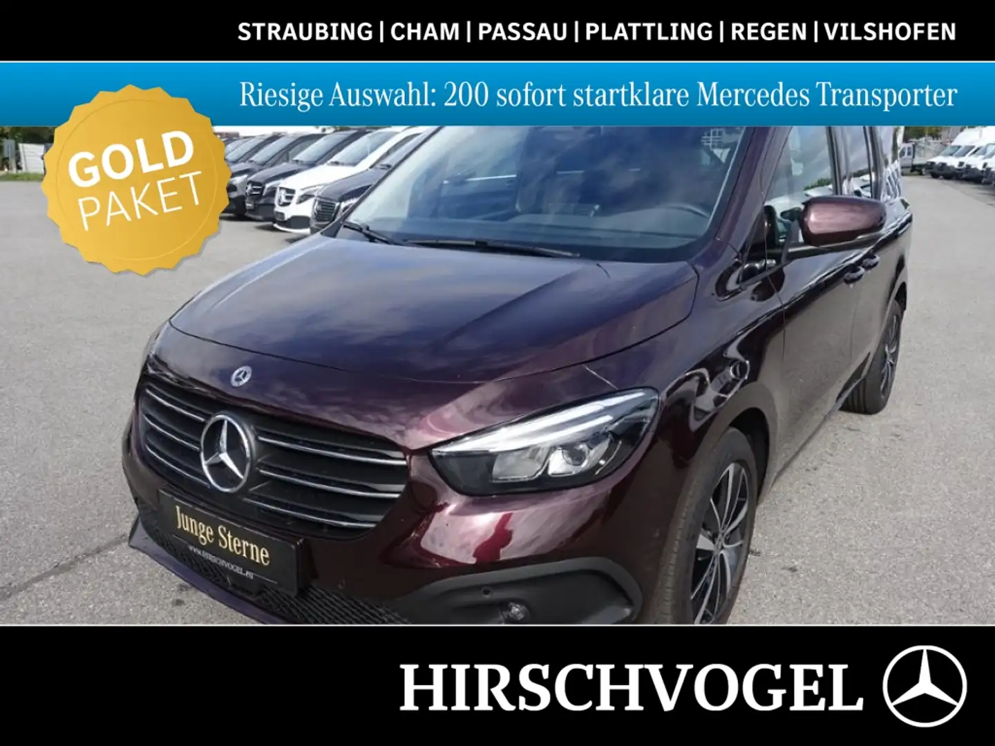 Mercedes-Benz T-Klasse T 180 d PROGRESSIVE MOPF MBUX 10" + Kamera Rot - 1