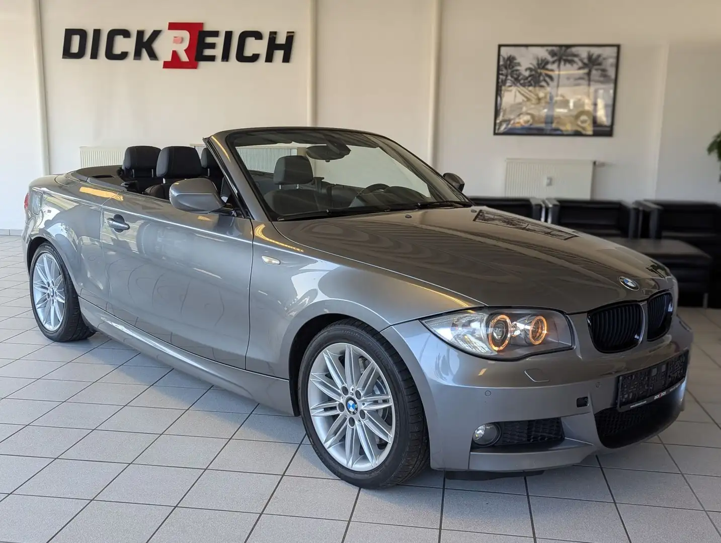 BMW 123 d M-Sport-Paket Navi T-Leder Sitzheizung Grau - 1