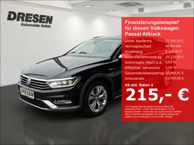 Volkswagen Passat Alltrack 2.0TSI 220PS 4Motion/AHK/ACC/Navi/LED/DYNAUDIO