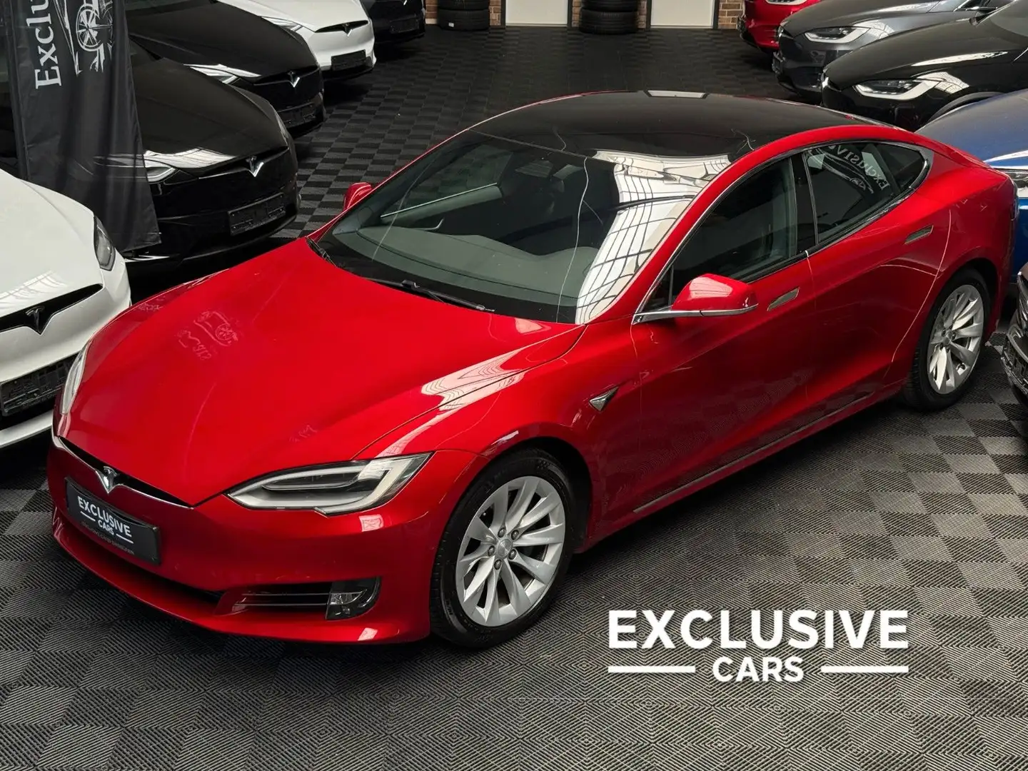 Tesla Model S MODEL S LONG RANGE RAVEN | AP 3.0 | PREMIUM | Rood - 1