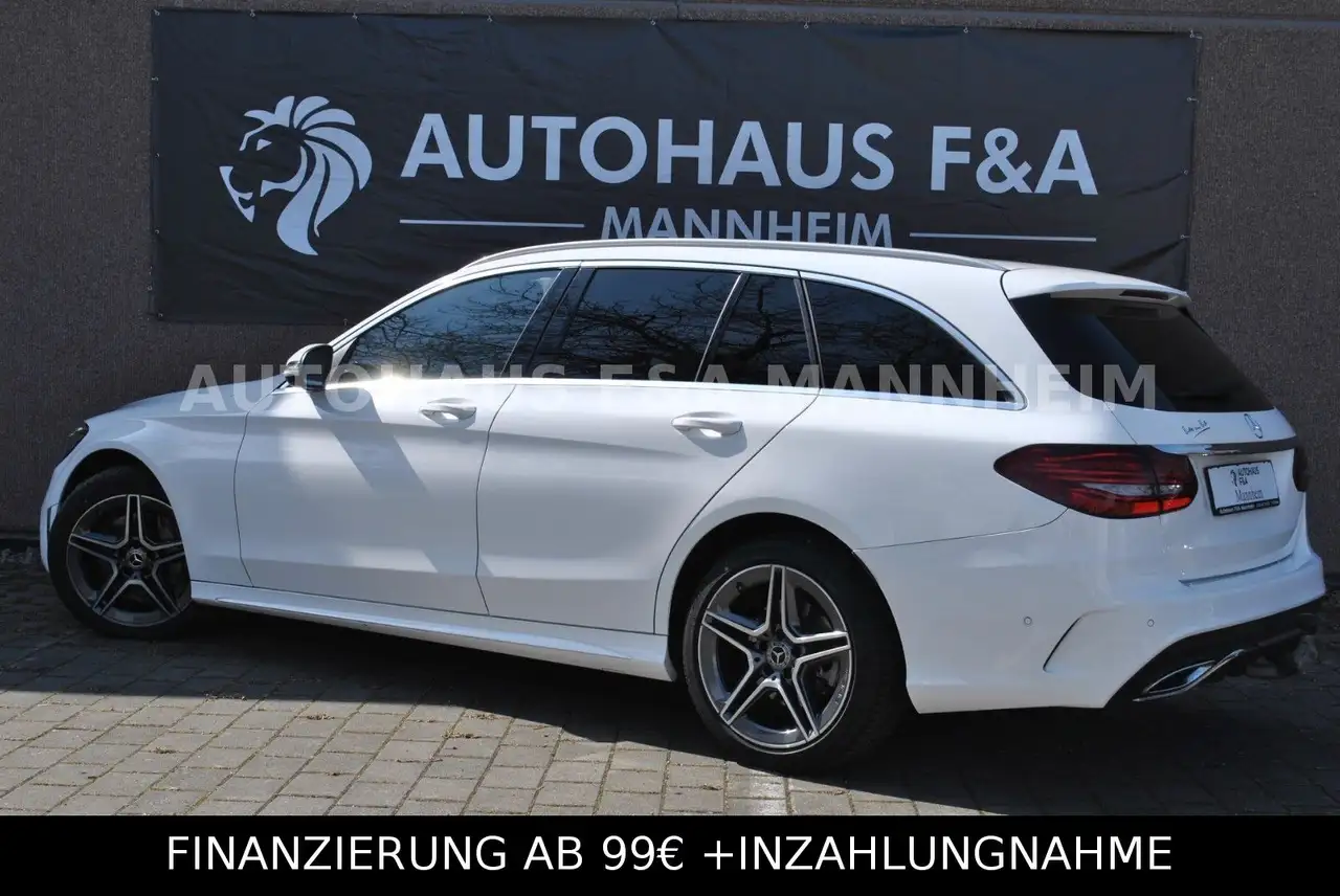 2019 Mercedes-Benz C 200 T d AMG LINE LED NAVI AHK EU6 LEDER SHZ, photograph 4