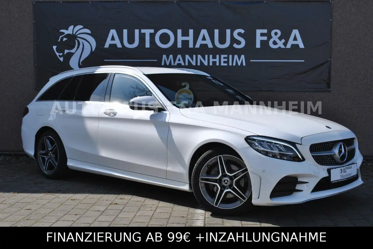2019 Mercedes-Benz C 200 T d AMG LINE LED NAVI AHK EU6 LEDER SHZ, photograph 2