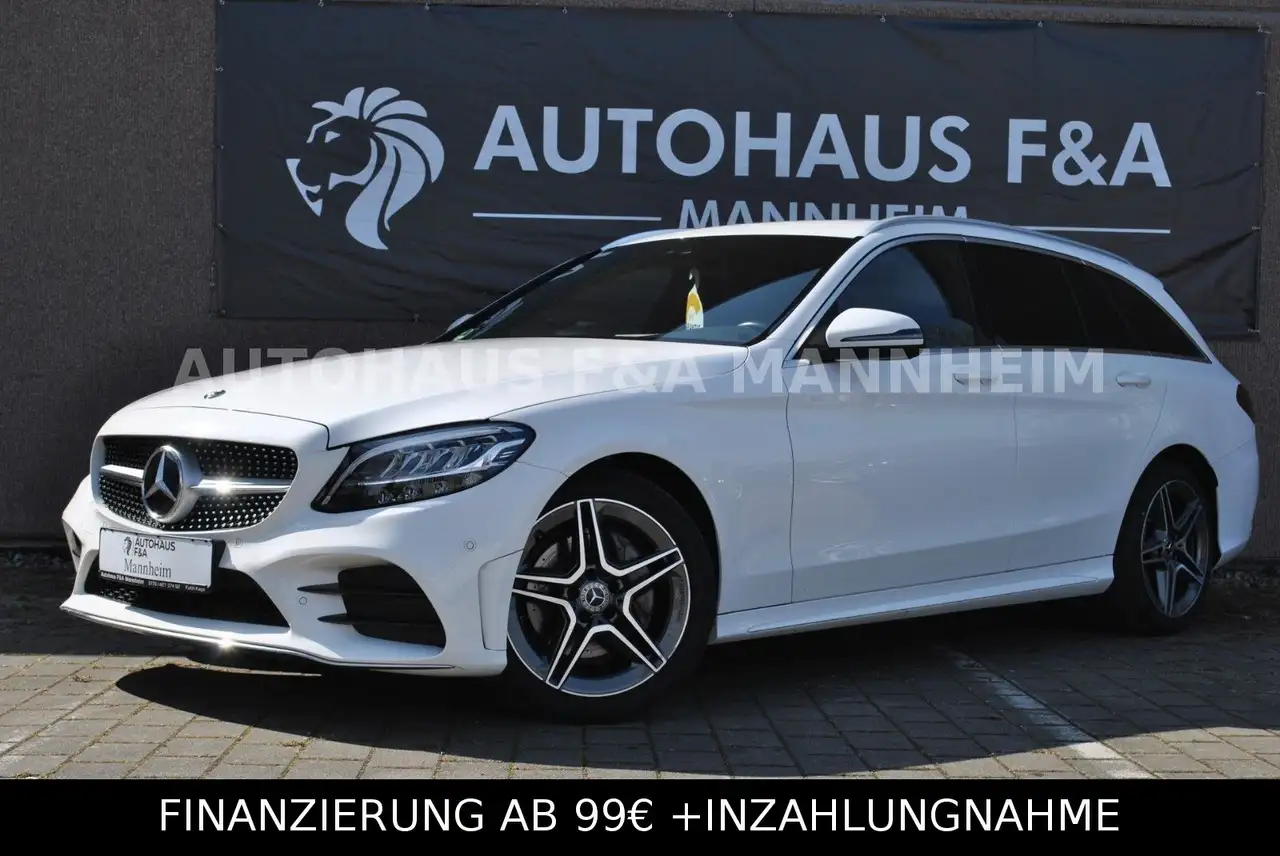 2019 Mercedes-Benz C 200 T d AMG LINE LED NAVI AHK EU6 LEDER SHZ, photograph 1