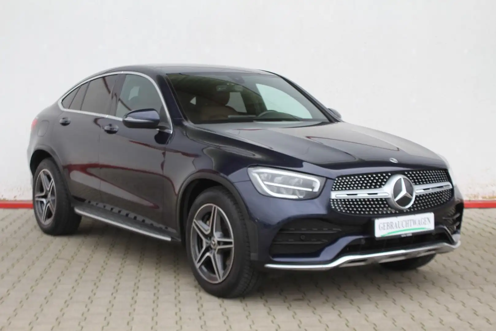 Mercedes-Benz GLC 200 Coupé Cp. AMG Line AMG Sport AMG Styling Bleu - 1