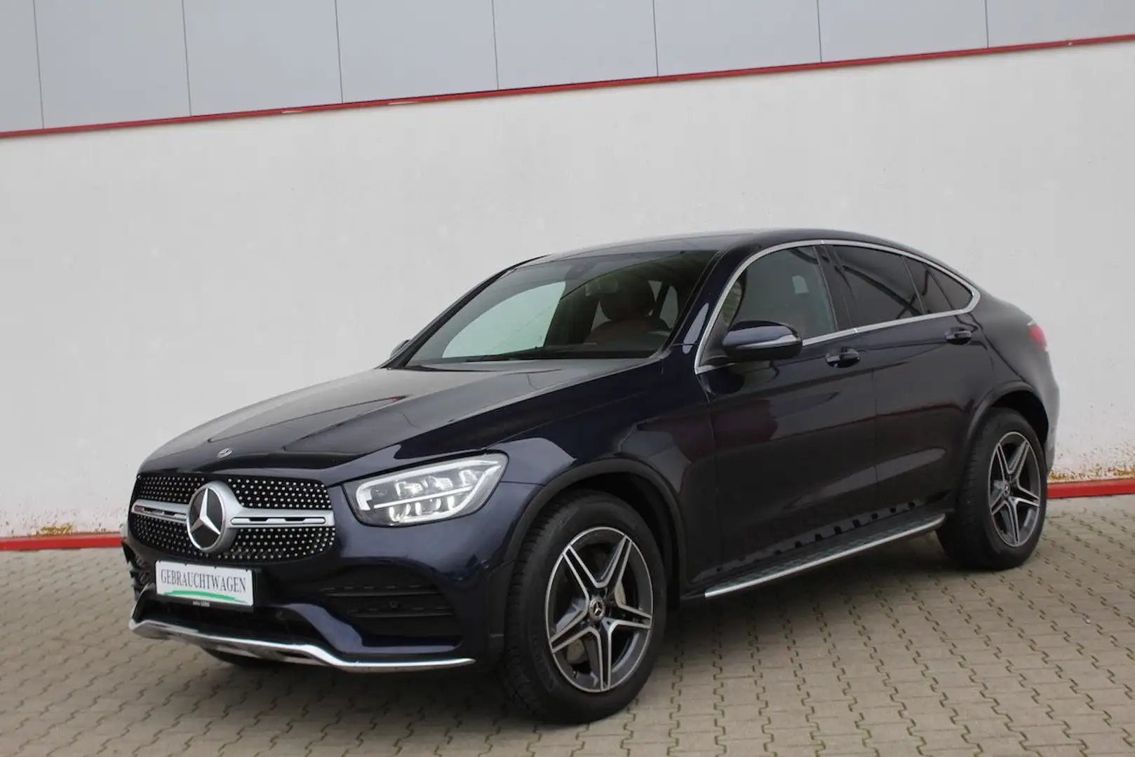 Mercedes-Benz GLC 200 Coupé Cp. AMG Line AMG Sport AMG Styling Bleu - 2