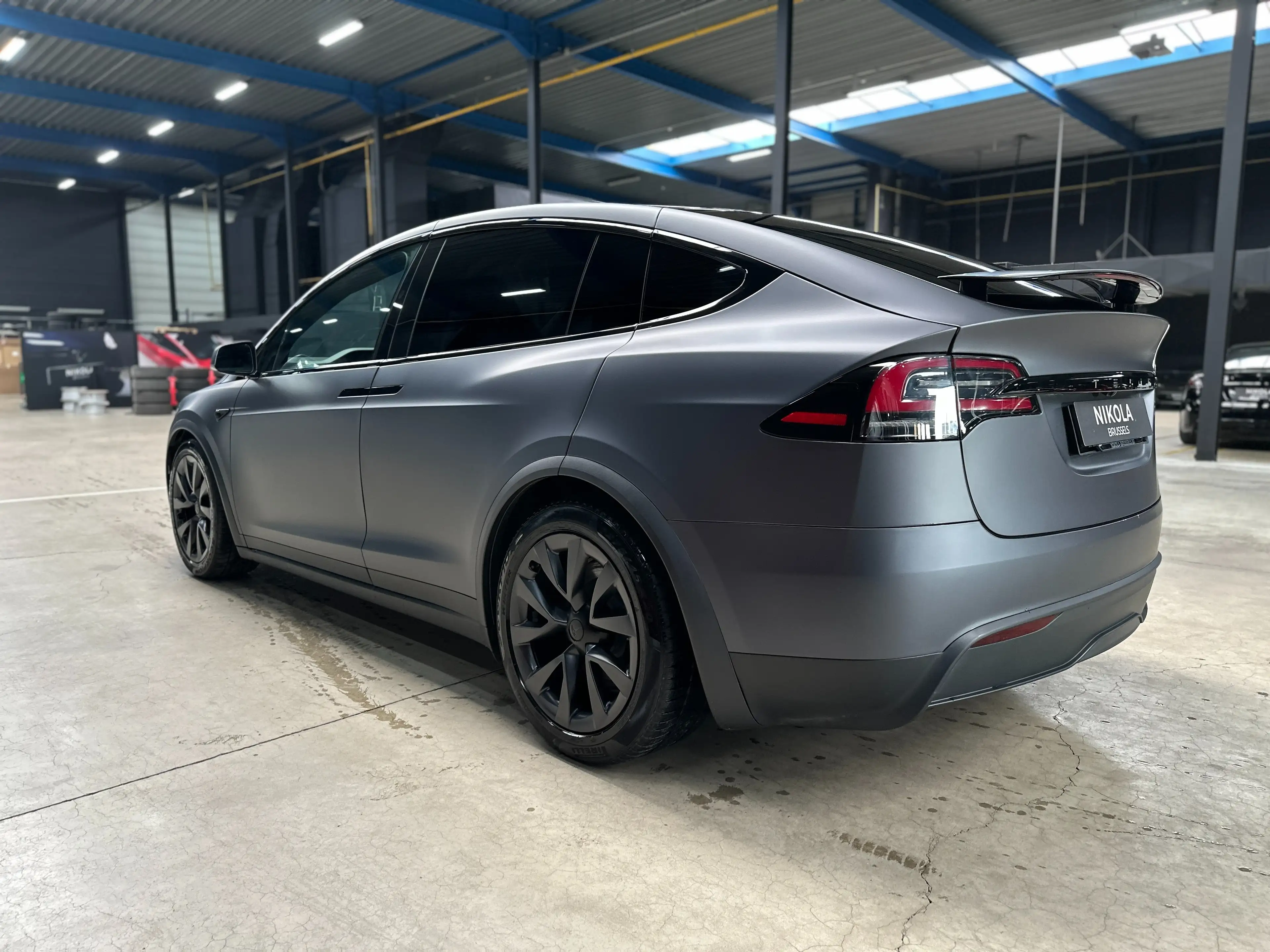 Tesla Model X FULL SELF DRIVING - FULL MATTE PAINT PROTECTION — photo 9