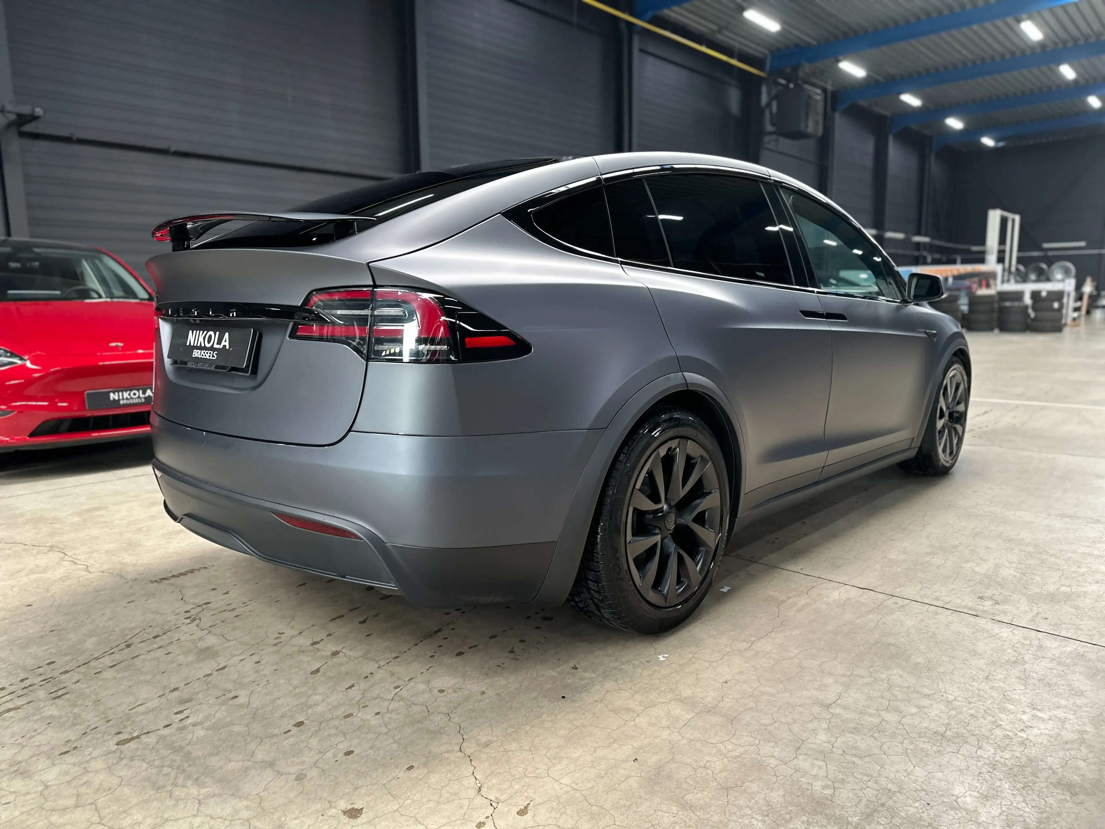 Tesla Model X FULL SELF DRIVING - FULL MATTE PAINT PROTECTION — photo 11