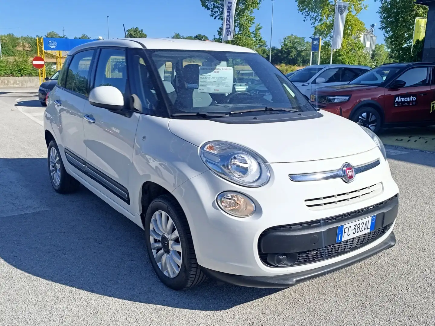 Fiat 500L 500L 2012 0.9 t.air  natural power Pop Star 80cv Bianco - 1
