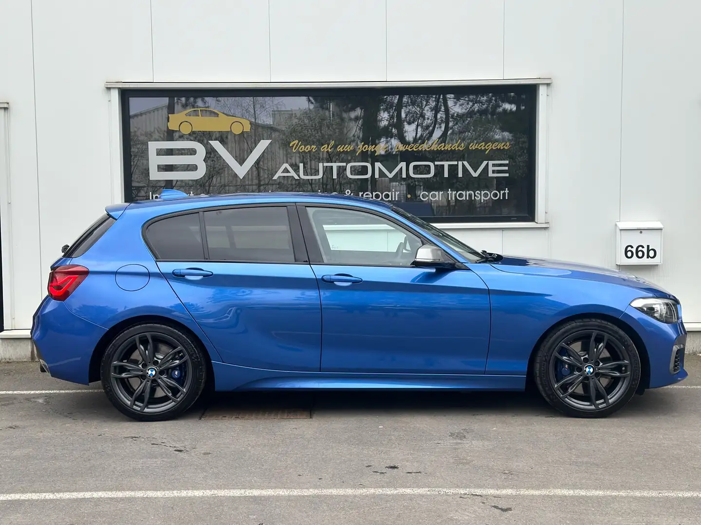 BMW 140 xDrive 2018 - H&K - NAVIPRO - KEYLESS - ALCANTARA Kék - 2