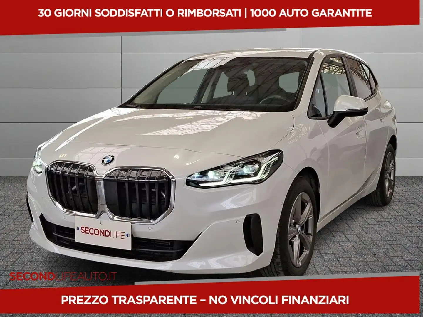 BMW 220 220i Active Tourer mhev 48V auto Blanc - 1