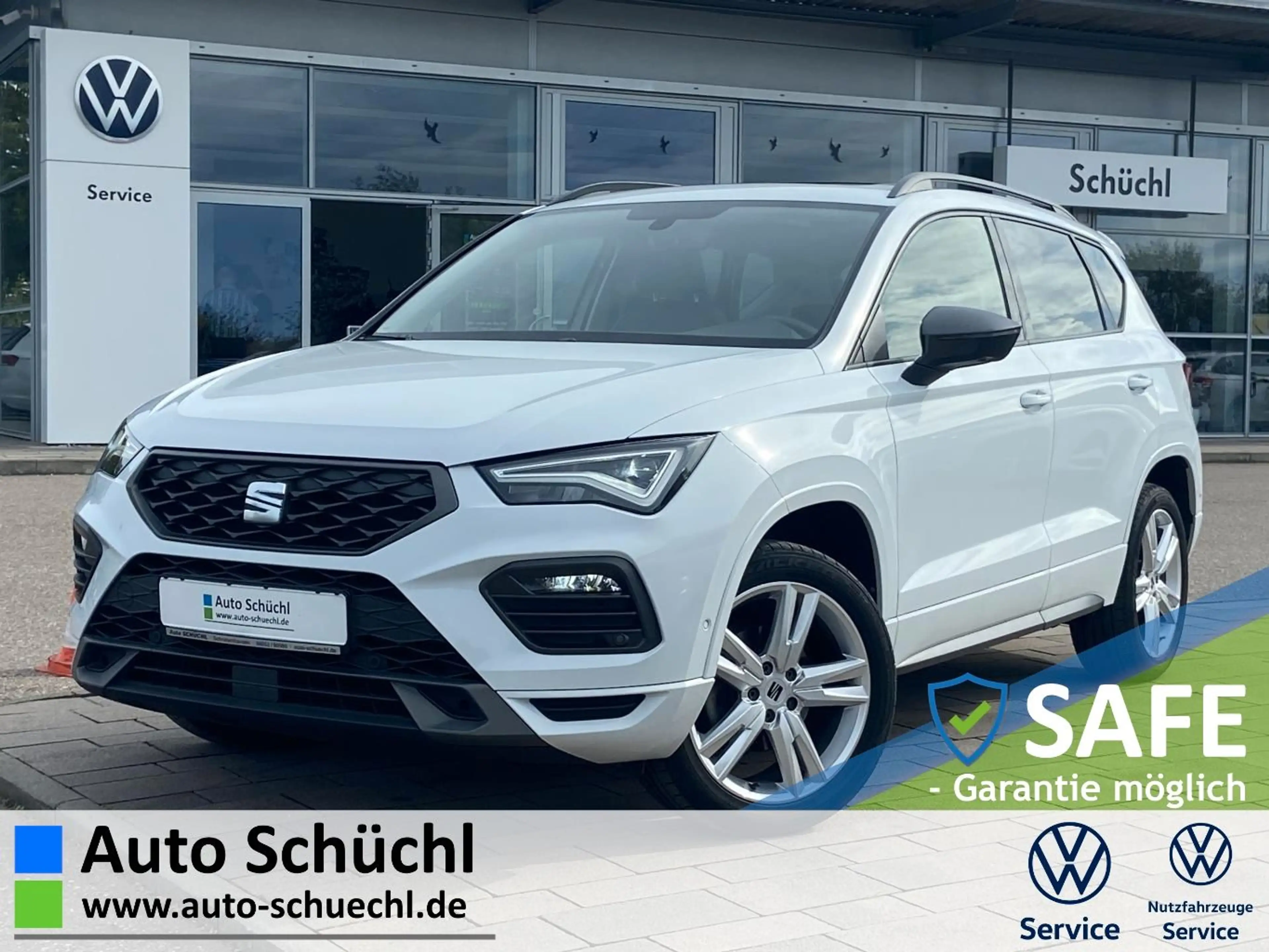 SEAT Ateca 1.5 TSI DSG FR 18"+PANORAMA+AHK+VIRTUAL-CO